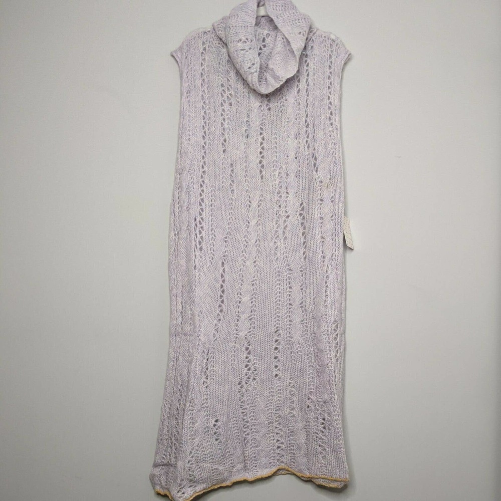 FREE PEOPLE Wool Alpaca Boho Lagenlook Tunic XS/S - Picture 2 of 7